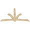 Ekena Millwork Davenport Rough Sawn Timber Gable Bracket, Douglas Fir, 84"W x 56"H x 2"D x 6"F, 16/12 Pitch GBW084X56X0206DAV00RDF - alternate 2